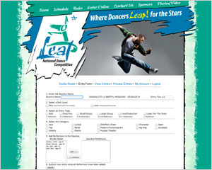 Leap! homepage