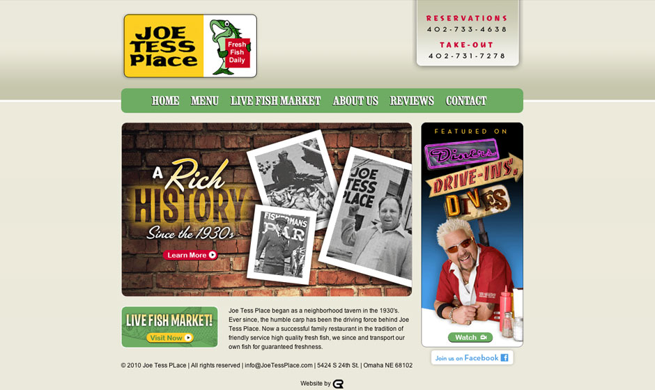 joe-tess-place homepage