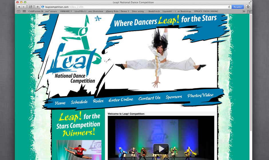 Leap! homepage